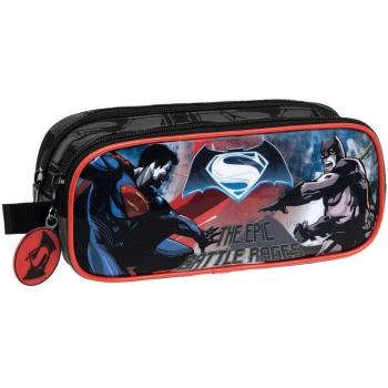 Warner Batman Vs Superman Neceser de Viaje, 1.45 Litros, Color Negro