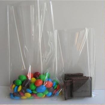 Eshowy - 200 cestas transparentes planas de celofán o helofán para regalo, 6 x 8 pulgadas