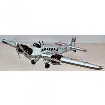 Junkers JU - 52 para avión 1930 2, WK chapa avión chapa modelo Tin Model Vintage wellenshop ca, 34 x 52 cm 37230