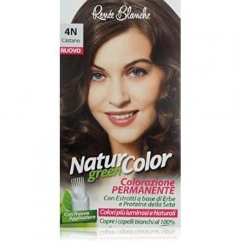 Tinte Permanente para el Cabello Renée Blanche Natur Color 4N Castaño 120 ml