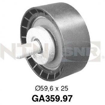 Polea tensora/guía SNR GA359.97 para correa trapezoidal v-ribbed belt