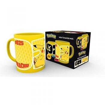 Taza Térmica de Cambio de Color 320ml Pikachu 25 - Pokémon