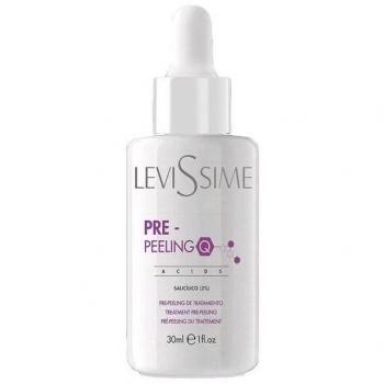 Levissime Pre-Peeling Q 30 ml - Exfoliante Químico para preparar la piel antes del peeling, formulación específica para mejorar la textura y luminosidad de la piel, contiene ingredientes activos que facilitan la renovación celular y prom