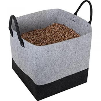 Saco de Fieltro para Pellets Jura Montania - 60L - Almacenamiento Fácil y Moderno