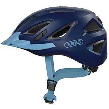 ABUS Urban-I 3.0 City Helmet - Modern Bicycle Helmet with Tail Light for City Traffic - for Women and
