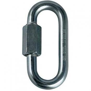 Mosquetón Maillon Múltiplo 5 Uds, Unisex Adulto, Multicolor (Screw Gate, Poli), 8 MM