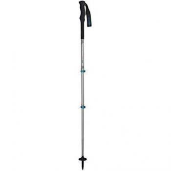 Komperdell Explorer Contour POWERLOCK Bastón, Adultos Unisex, Gris, Tele