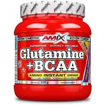 Amix Glutamine+BCAA Frutas del Bosque 300g
