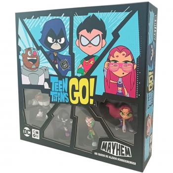 Asmodee Teen Titans Go! Mayhem Juego de Mesa PEGI 10