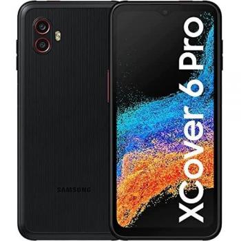 Samsung Galaxy XCover 6 Pro Enterprise Edition 128GB Black 6.6 LCD Display Android 12 Dual SIM 5G USB Type-C 6GB RAM 4050mAh Battery 50MP Dual Camera European Union Imported Version