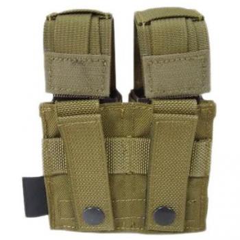 Flyye Doble Pistola 9mm Cargador bolsa Ver. HP MOLLE Coyote Brown