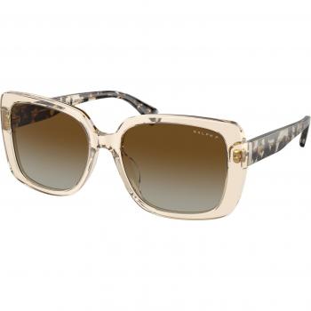 Ralph by Ralph Lauren RA5298U Polarized Women's Sunglasses Brown Size 55