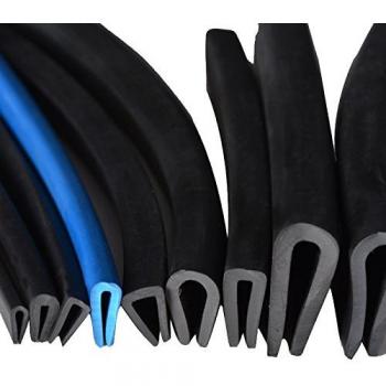 Protección de borde de puerta protección tira de protector de goma flexible de coche paquete de 8