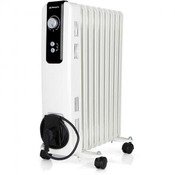 Orbegozo RH 2000 Radiador de Aceite, 2000W de Potencia, 9 Elementos y diseño en Color Blanco