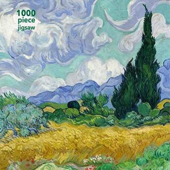 Adult Jigsaw Vincent van Gogh: Wheatfield with Cypress: 1000 piece jigsaw