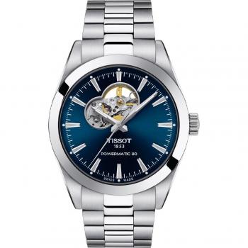 Tissot T-Classic Gentleman Powermatic 80 Open Heart 40mm Men's Watch