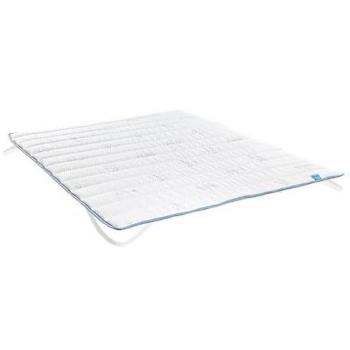 Topper X-Cool 90x182 cm con Relleno de Fibras y Espuma Tejido Efecto Frío