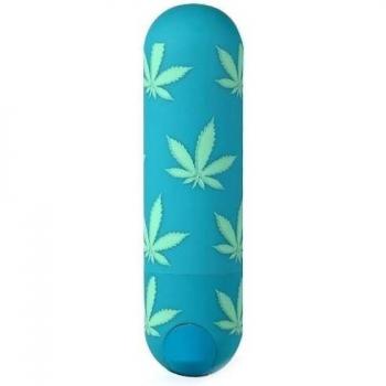 Maia Jessi 420 Rechargeable Bullet Vibrator - Emerald Green, Waterproof, Multi-speed settings, USB rechargeable, Body-safe silicone