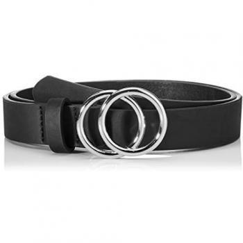 Only Rasmi Faux Leather Women's Jeans Belt with Silver Buckle