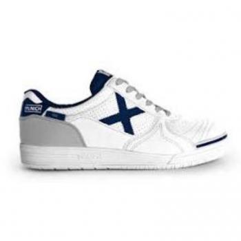 Zapatillas de Fútbol Sala Junior Munich G-3 Kid 1519317 Blanco