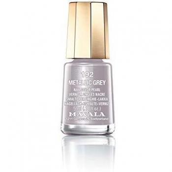 Esmalte de Uñas Metalizado Gris 192 Mavala - Larga Duración 5ml