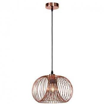 Lámpara Colgante Vintage Vinti - Ø 30 cm - 1xE27 - Cobre