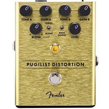 Fender Pugilist Distortion Guitar Effects Pedal