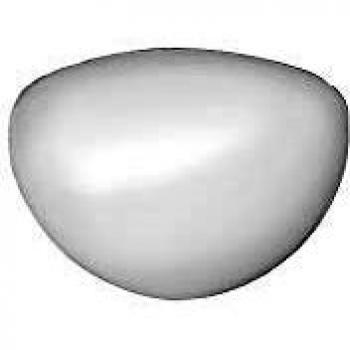 APLIQUE ALUMINIO IP54 OVAL NEGRO E27 60W MODELO VINYOLS