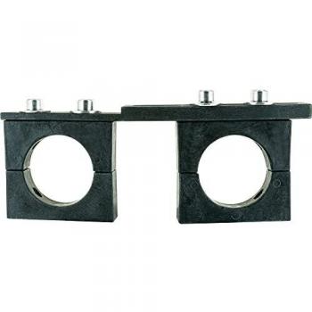 SCHWAIGER -9475- Soporte para LNB doble | soporte para LNB 40 mm | soporte para LNC universal | soporte para 2 LNB-s | soporte para multifeed doble | dos posiciones de satélite | aluminio | plata
