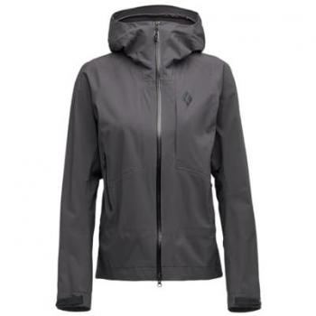 Black Diamond Women's Highline Stretch Shell Jacket - Anthracite, Size L