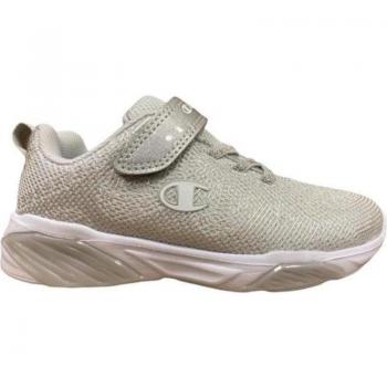Zapatillas Deportivas Champion Wave Plateado con Luces para Niña y Niño