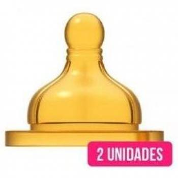 Chicco® Tetina Fisiológica Caucho Flujo Normal 0M+ 2uds