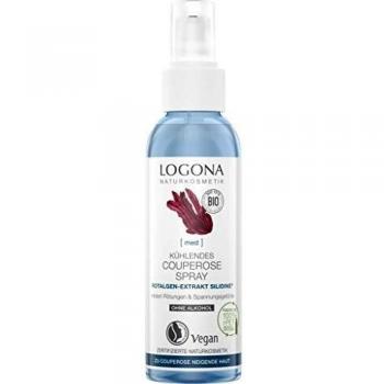 LOGONA med Spray Refrescante Anti Couperosis 125 ml - Spray refrescante para la piel, diseñado específicamente para tratar la couperosis, con propiedades calmantes y antiinflamatorias, formulado con ingredientes naturales, ideal para pieles