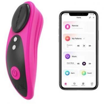 Lovense Ferri Panty Vibrator - Pink, App Controlled, Rechargeable, Bluetooth, Magnetic