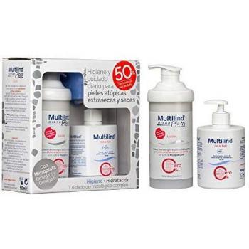 Multilind Pack Higiene y Hidratación para pieles atópicas, secas y extrasecas - Gel baño + Loción