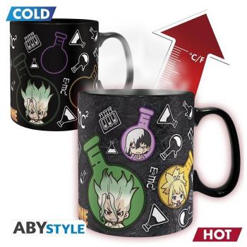 Taza Térmica Dr. Stone Group Formula Abystyle