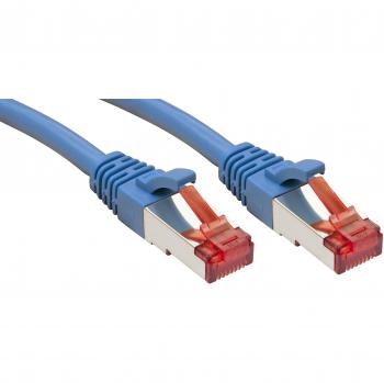 Cable de Red S/FTP Cat6 RJ-45 3m Azul Lindy 47720