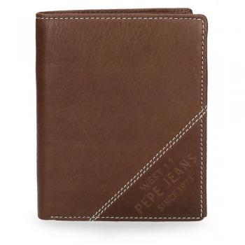 Pepe Jeans Heat Monedero, 12 cm, 0.13 Litros, Marrón