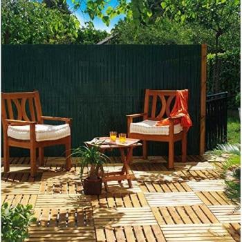 CAÑIZO PVC DOBLE NATURAL 1X3 M