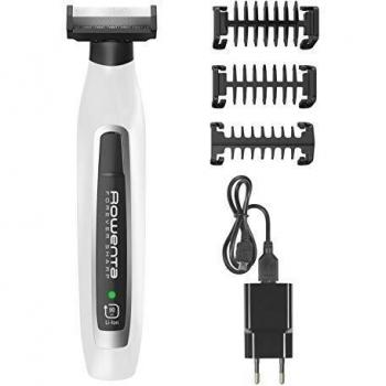 Rowenta Forever Sharp Hybrid Beard Trimmer Wet & Dry Rechargeable 90 Minutes Black/White
