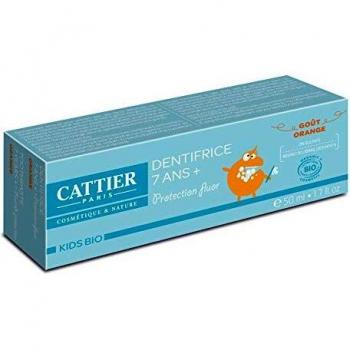 CATTIER pasta de dientes sabor a naranja 7 Años + 50ml
