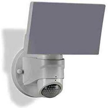 Aplique LED de exterior Cristo con sensor, blanco
