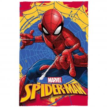 Kids Manta Polar con Diseño Spiderman, Poliéster, Rojo, 40.0x40.0x10.0 cm, 12 Unidades