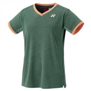 Camiseta de Manga Corta Yonex Crew Neck para Mujeres - Oliva