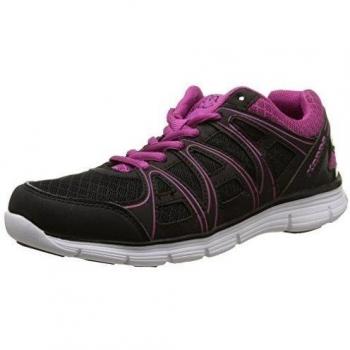 KappaUlaker - Zapatillas de Deportes de Interior Mujer, Negro