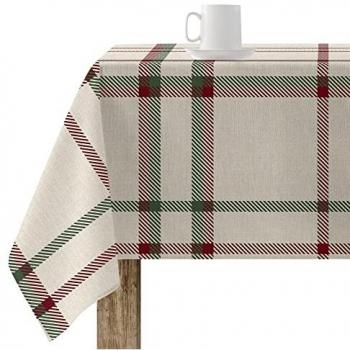 Mantel resinado antimanchas Belum Navidad Cuadros Multicolor 250 x 140 cm