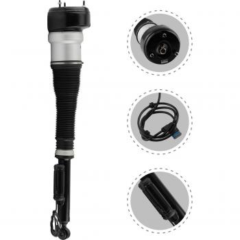 Air Suspension Compressor for Mercedes-Benz S-Class W221 (2007-2013) and Rear Left Air Suspension for Mercedes S Class W211 C216 (compatible with part numbers 2213202113, 2213205713)