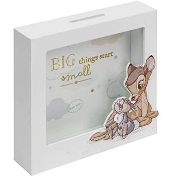 Hucha de Madera Disney Baby Bambi y Thumper - Comienzos Mágicos