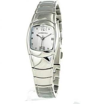 Chronotech Reloj Analógico para Mujer de Cuarzo con Correa en Acero Inoxidable CT7341L-02M