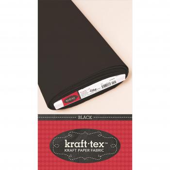 kraft-tex™ Basics Bolt, Black: Kraft Paper Fabric